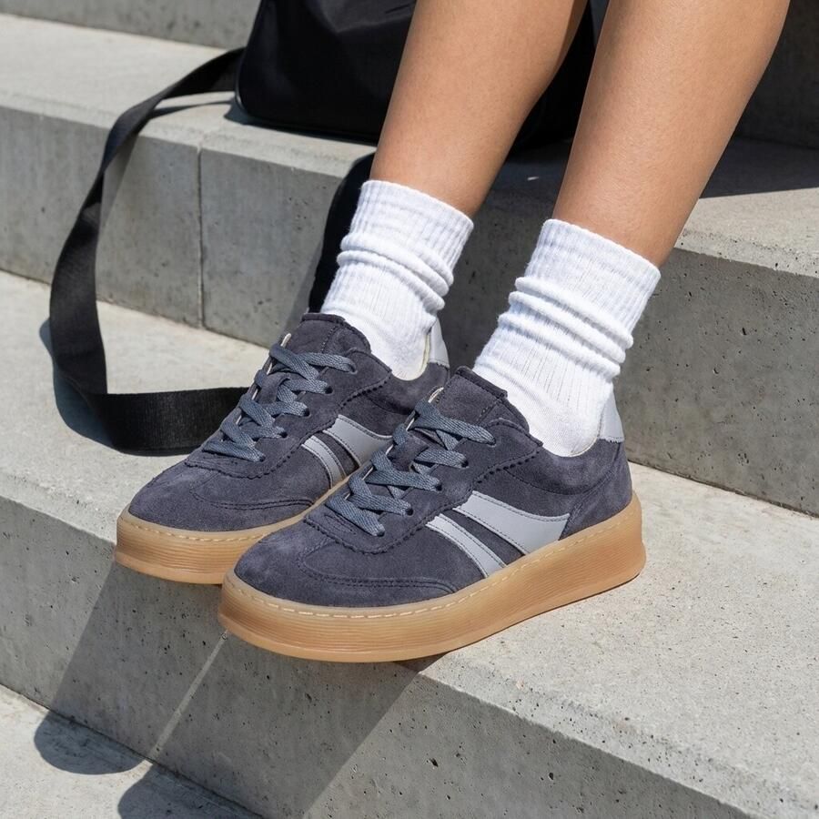 Gabor Sneakers blauw Suéde - Foto 2