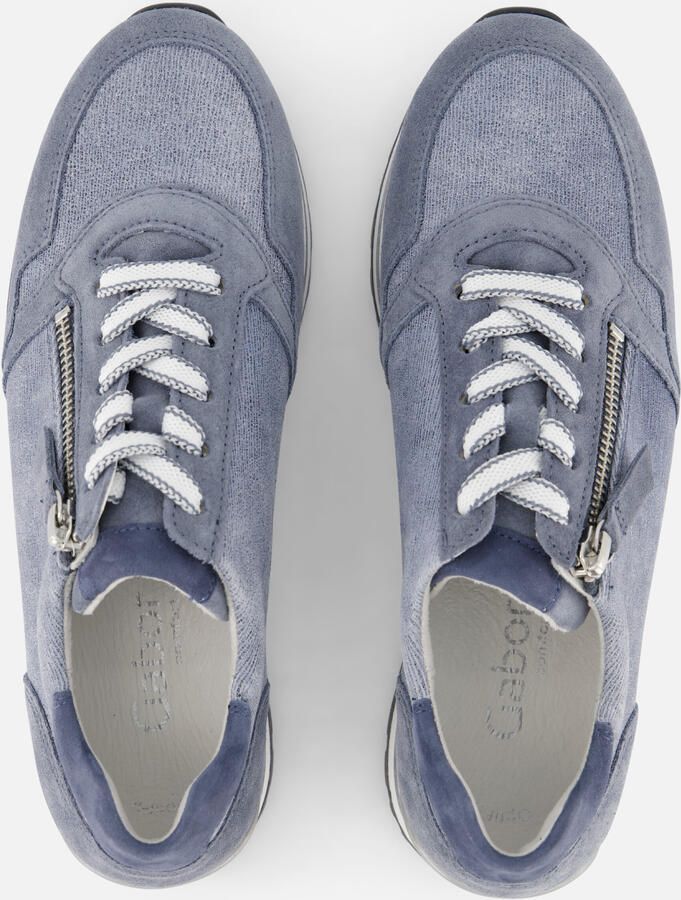 Gabor Sneakers blauw Suede Dames - Foto 2