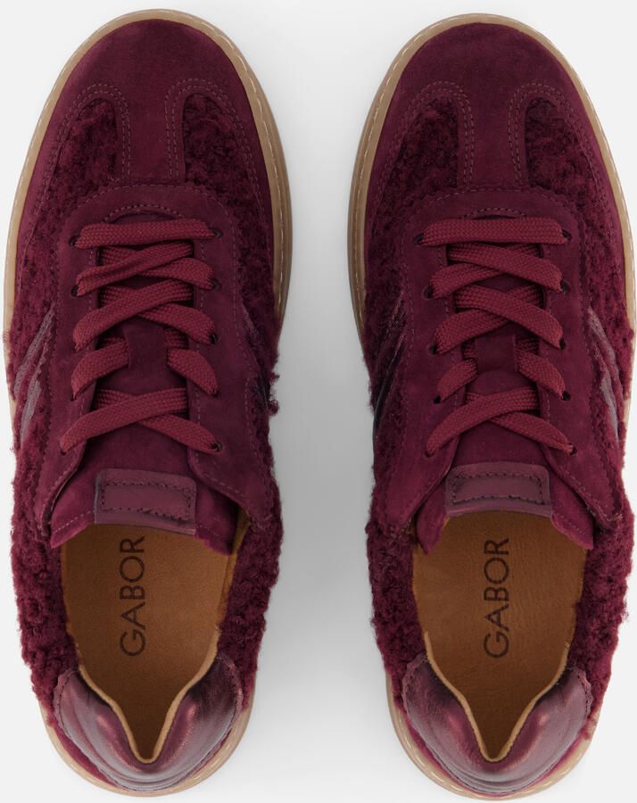 Gabor Sneaker 6018.01.008 Mulberry Teddy Wijdte G - Foto 2