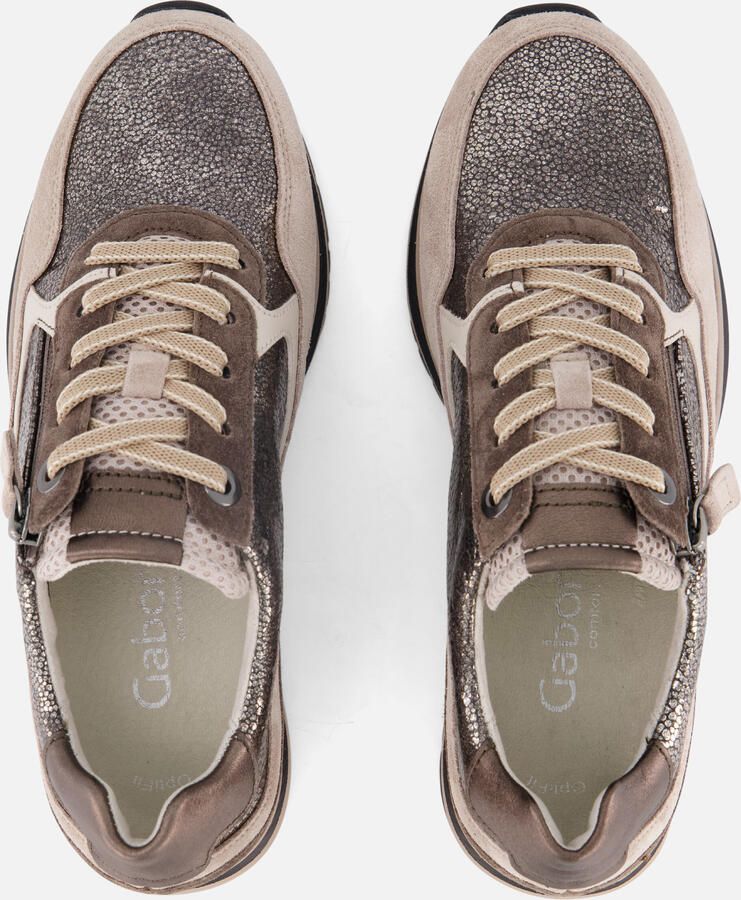 Gabor Comfort Optifit dames sneaker Beige multi - Foto 2