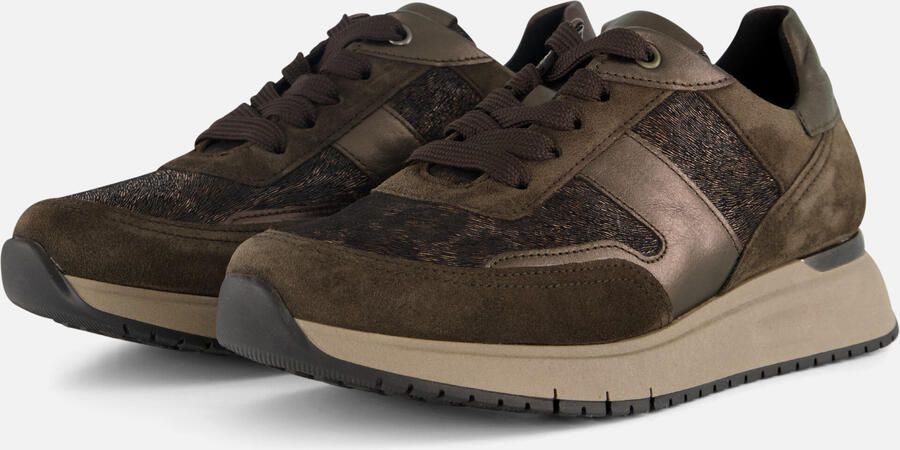Gabor 76.445.63 dames sneakers (4 5) bruin - Foto 5