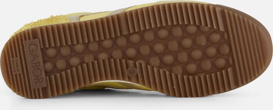Gabor Sneakers geel Leer Dames - Foto 5