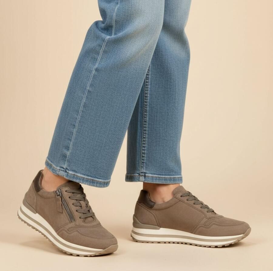 Gabor Sneakers grijs Suede - Foto 2