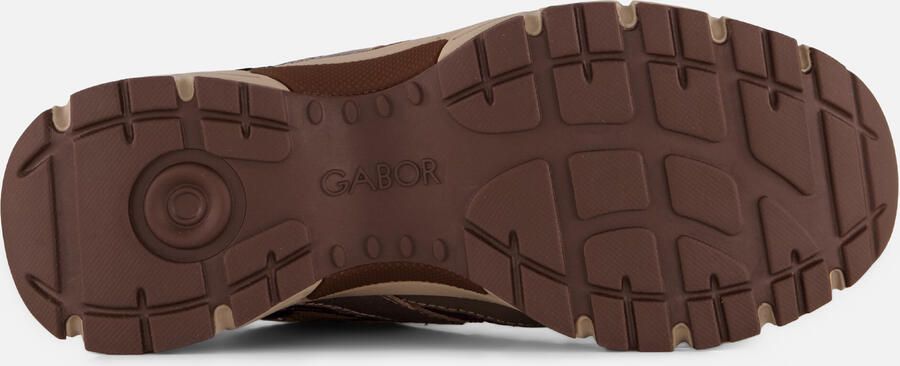 Gabor Sneakers Metallic taupe roze Suède Dames - Foto 10
