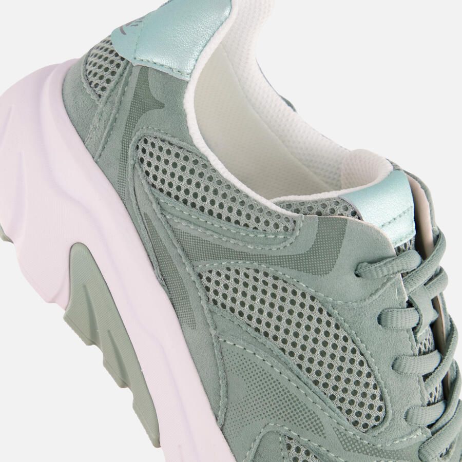 Gabor Sneakers Rollingsoft groen Suéde - Foto 2