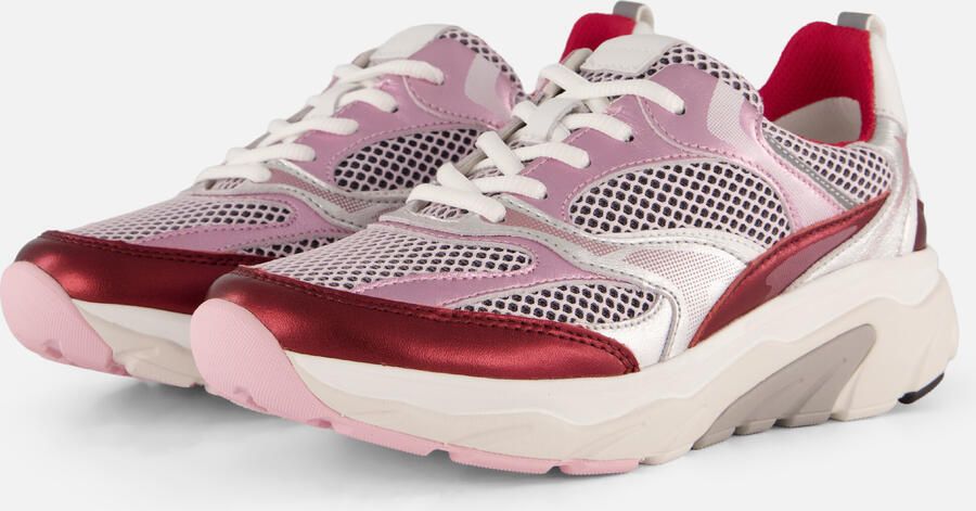 Gabor Sneakers Rollingsoft roze Textiel - Foto 2