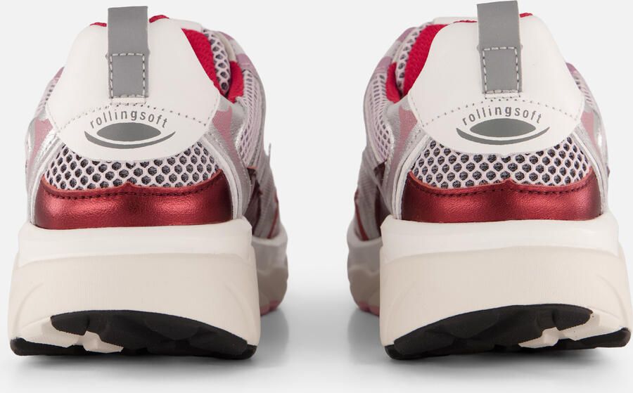 Gabor Sneakers Rollingsoft roze Textiel - Foto 5