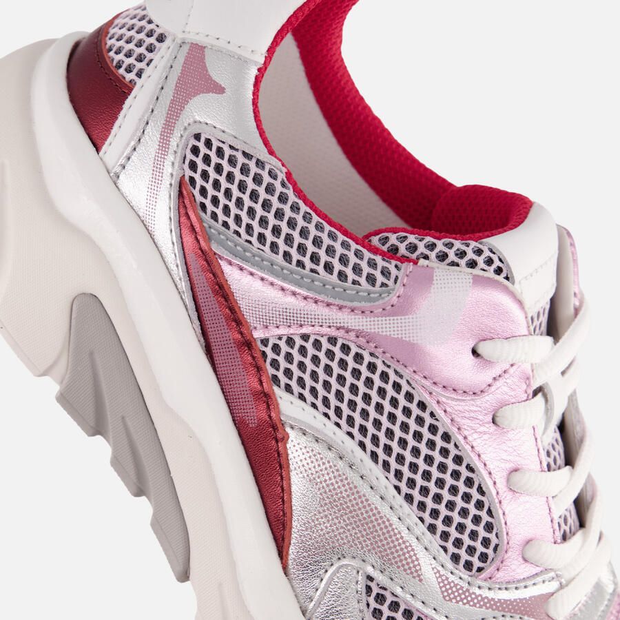 Gabor Sneakers Rollingsoft roze Textiel - Foto 3