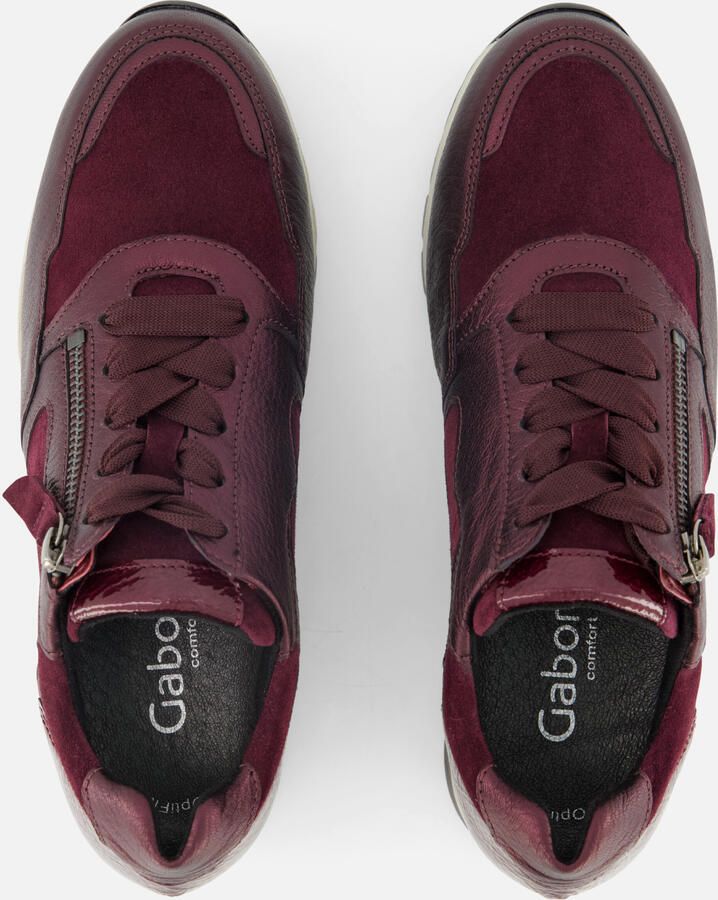 Gabor Sneakers rood Suede Dames - Foto 2