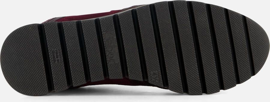 Gabor Sneakers rood Suede Dames - Foto 4