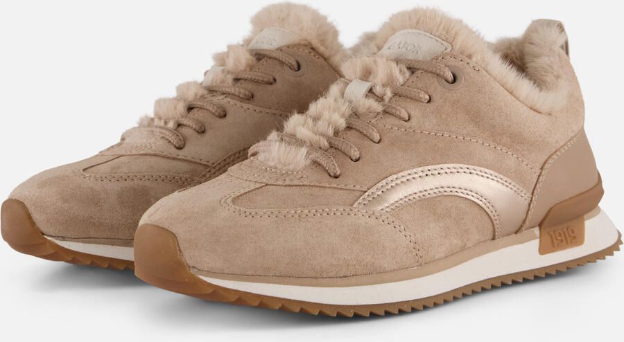 Gabor -Dames zandkleur sneakers