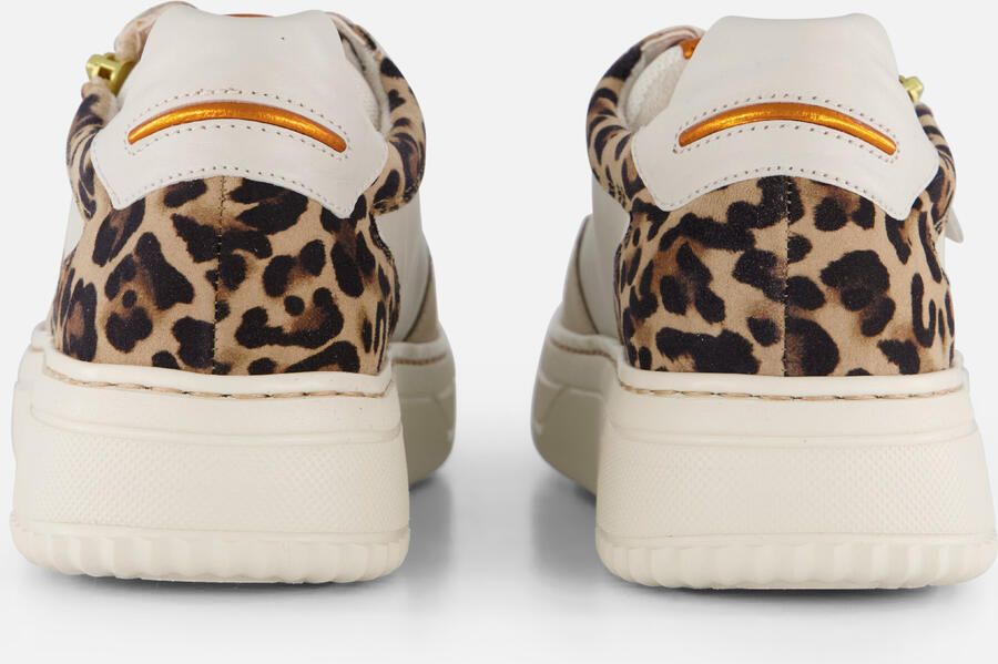Gabor Sneaker Wit Panter Combi Wijdte K - Foto 3