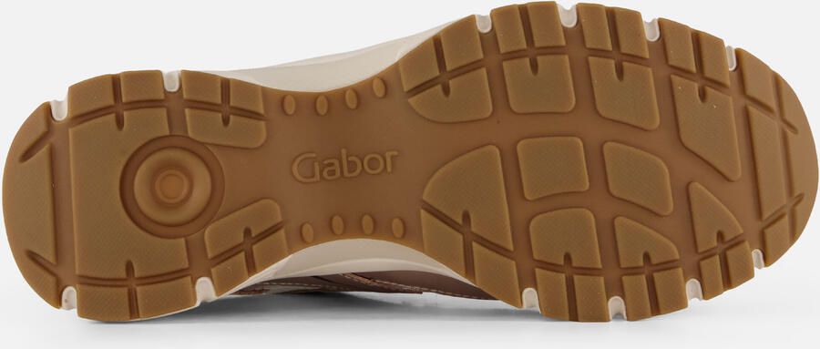 Gabor 536 Sneakers Dames Leren Sneaker Wit - Foto 8
