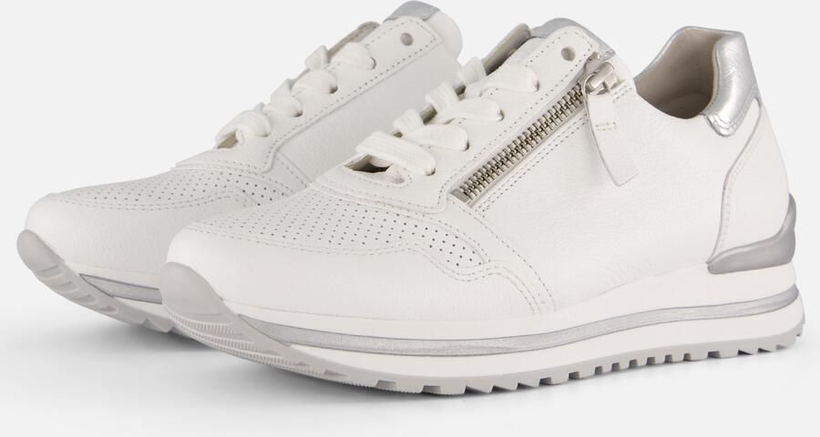 Gabor Sneakers wit Leer