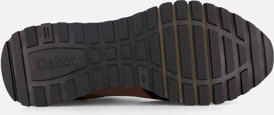 GABOR Lage Sneakers Dames 378 Maat: 43 Materiaal: Suède Kleur: Bruin - Foto 7