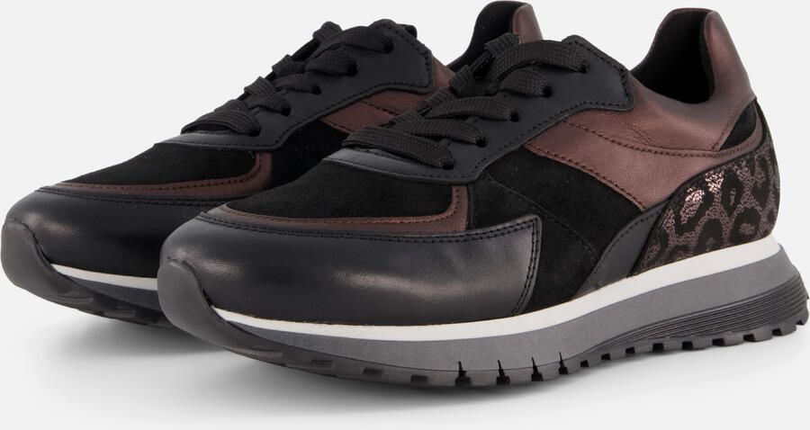 Gabor Sneakers zwart Suede - Foto 4