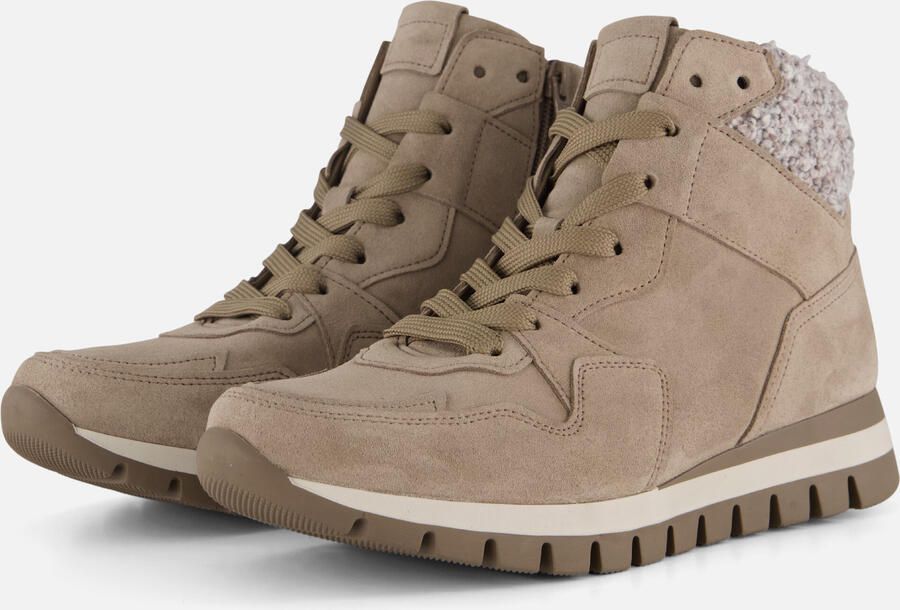 Gabor Veterboots beige Suede - Foto 4