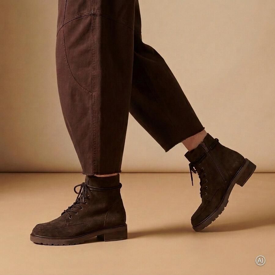 Gabor Veterboots bruin Suède H-Leest