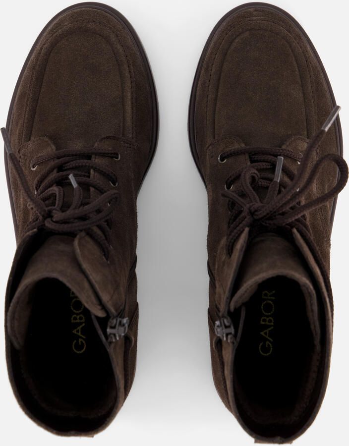 Gabor Veterboots bruin Suède H-Leest - Foto 3