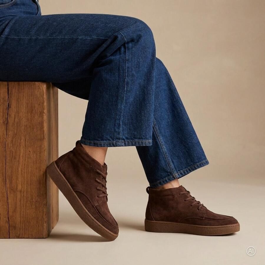 Gabor Veterboots bruin Suède
