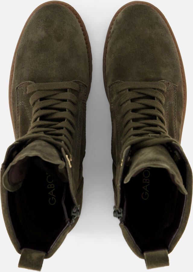Gabor Veterboots groen Suède - Foto 5