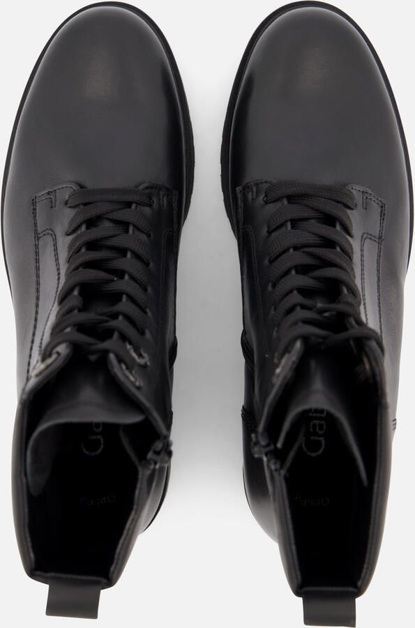 GABOR Veterboots Dames 765.1 Maat: 43 Materiaal: Leer Kleur: Zwart - Foto 8