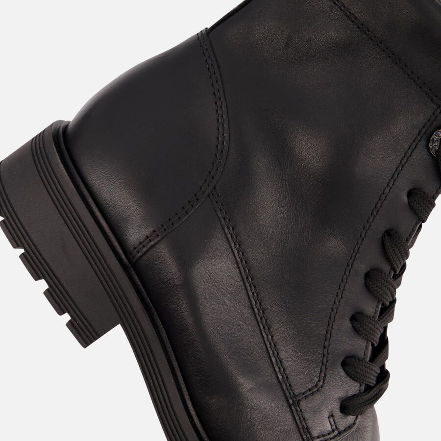 GABOR Veterboots Dames 765.1 Maat: 43 Materiaal: Leer Kleur: Zwart - Foto 4