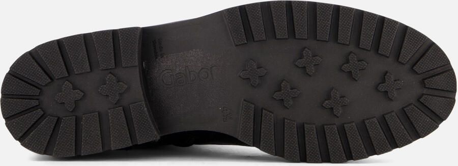 GABOR Veterboots Dames 765.1 Maat: 42 Materiaal: Leer Kleur: Zwart - Foto 8