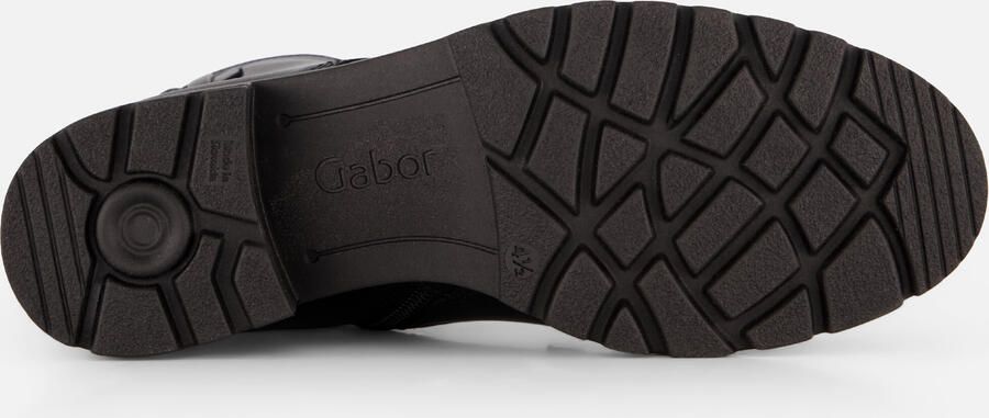 Gabor leren veterboots met profielzool zwart - Foto 5