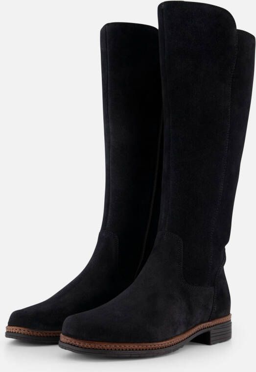 Gabor Hoge laarzen blauw Suede