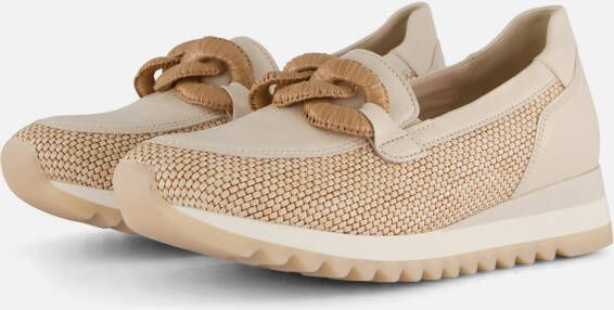 Gabor Instappers beige Leer