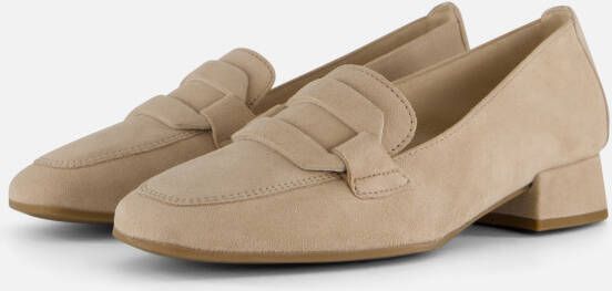 Gabor Instappers beige Suede Dames