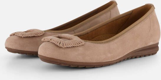 Gabor Instappers beige Suede