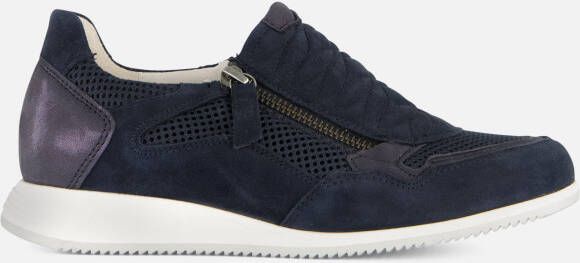 Gabor Instappers blauw Nubuck