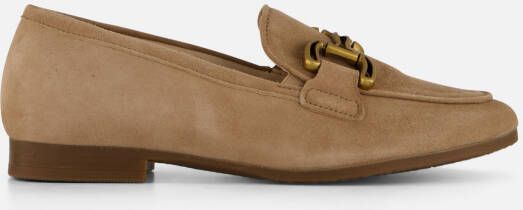Gabor Instappers blauw Suede