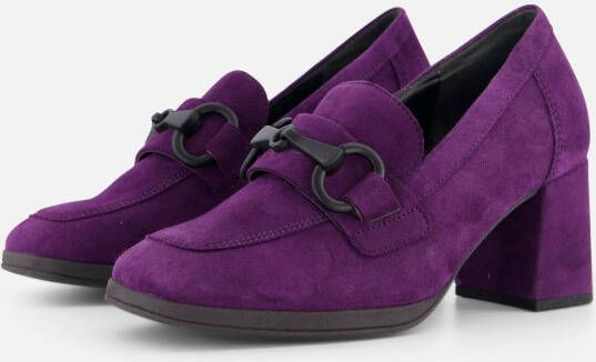 Gabor Instappers paars Suede