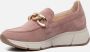 Gabor Dames roze donker ballerina's & mocassins - Thumbnail 2