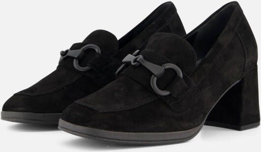 Gabor Instappers zwart Suede