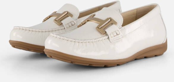 Gabor Moccasin Instappers wit Leer