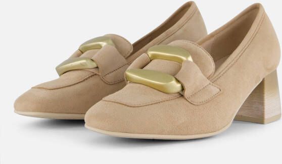Gabor Elegante Gesloten Formele Zakelijke Schoenen Beige Dames