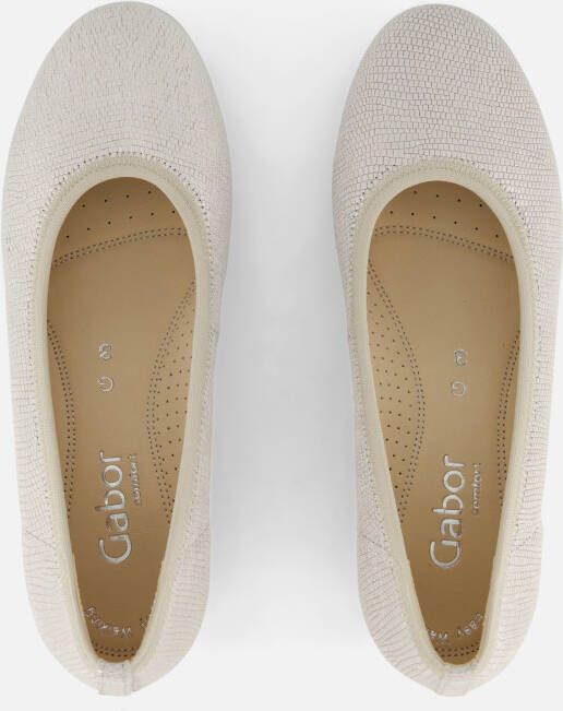 Gabor Comfort Gouden Ballerina Slangenprint G-leest