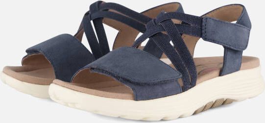 Gabor Rollingsoft Sandalen blauw Synthetisch