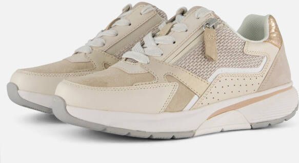 Gabor Rollingsoft Sneakers beigeTextiel