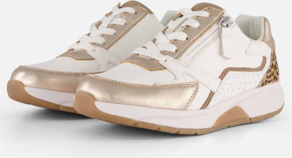Gabor Dames Sneakers 66.878.53 Rolling Soft Wit