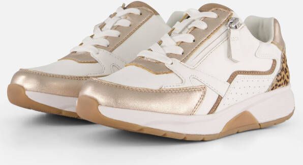 Gabor Dames Sneakers 66.878.53 Rolling Soft Wit