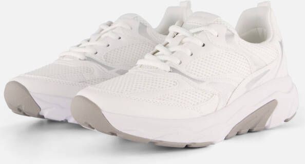 Gabor Rollingsoft Sneakers wit Textiel