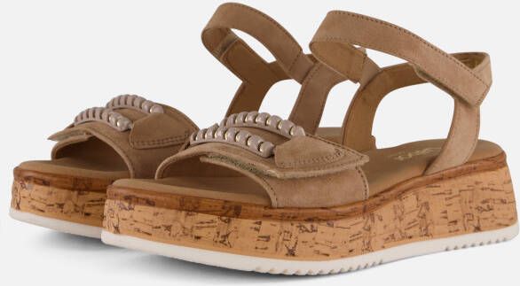 Gabor Sandalen beige Suede