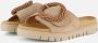Gabor Slippers plateau zomerschoen slippers met sierparels aan de decoratieve gesp - Thumbnail 14