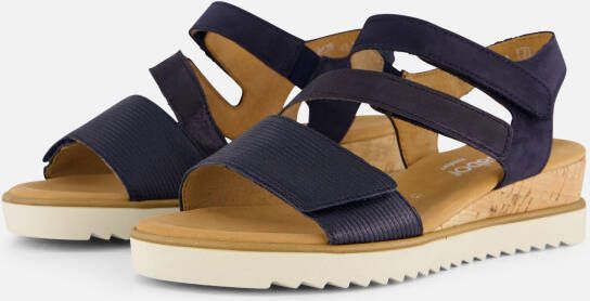 Gabor Sandalen blauw Leer