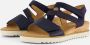 Gabor Sandalen blauw Leer - Thumbnail 1